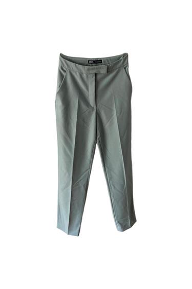PANTALON DE COSTUME VERT DEAU