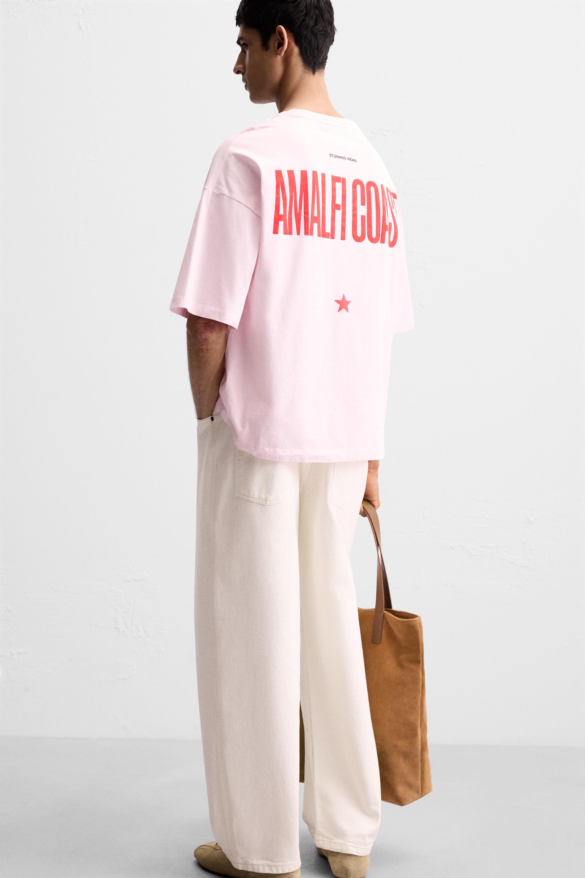 COMBINATION PRINT T-SHIRT - Pink | ZARA United States
