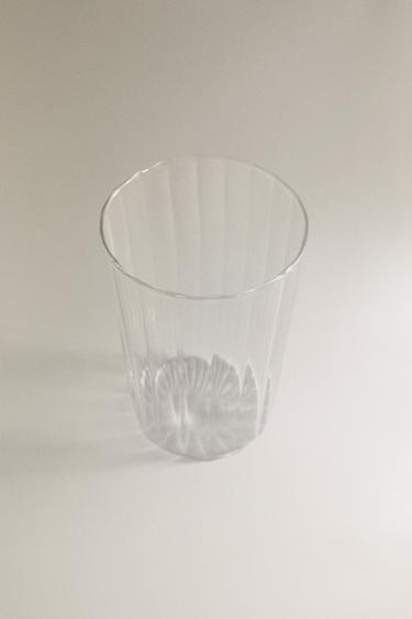 BOROSILICATE TUMBLER WITH LINES - 990 by Zara - Image 1