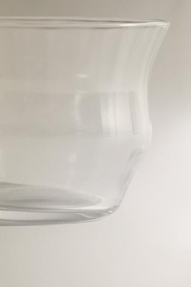 RAISED DESIGN GLASS TUMBLER - 990 by Zara - Image 3