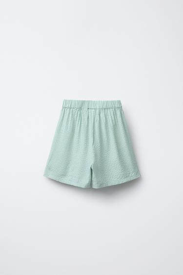 6-14 ANS/PYJAMA CHEMISE SEERSUCKER - Verdâtre de Zara - Image 4