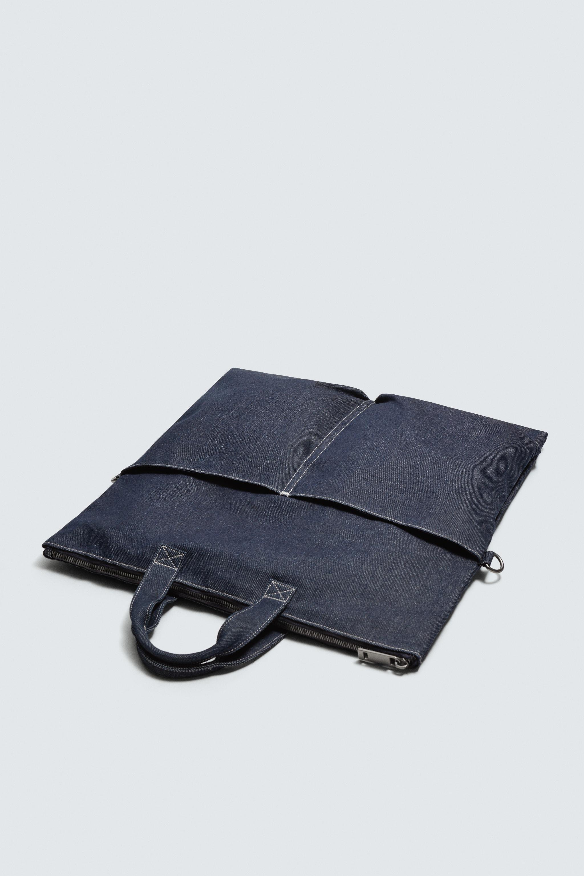 DENIM SHOPPER BAG