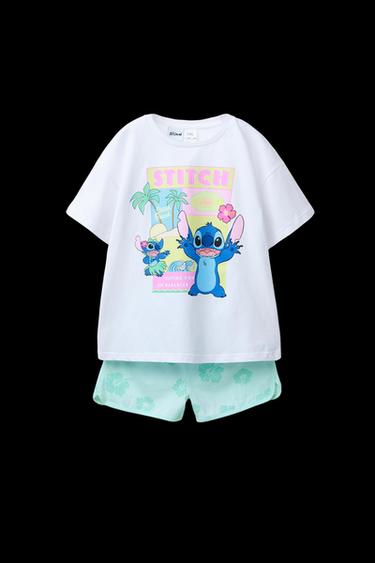 6-14 JAHRE/ SCHLAFANZUG MIT LILO & STITCH-PRINT © DISNEY - Seegrün von Zara - Bild 0