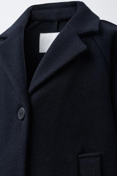 COAT - Navy blue by Zara - Image 4