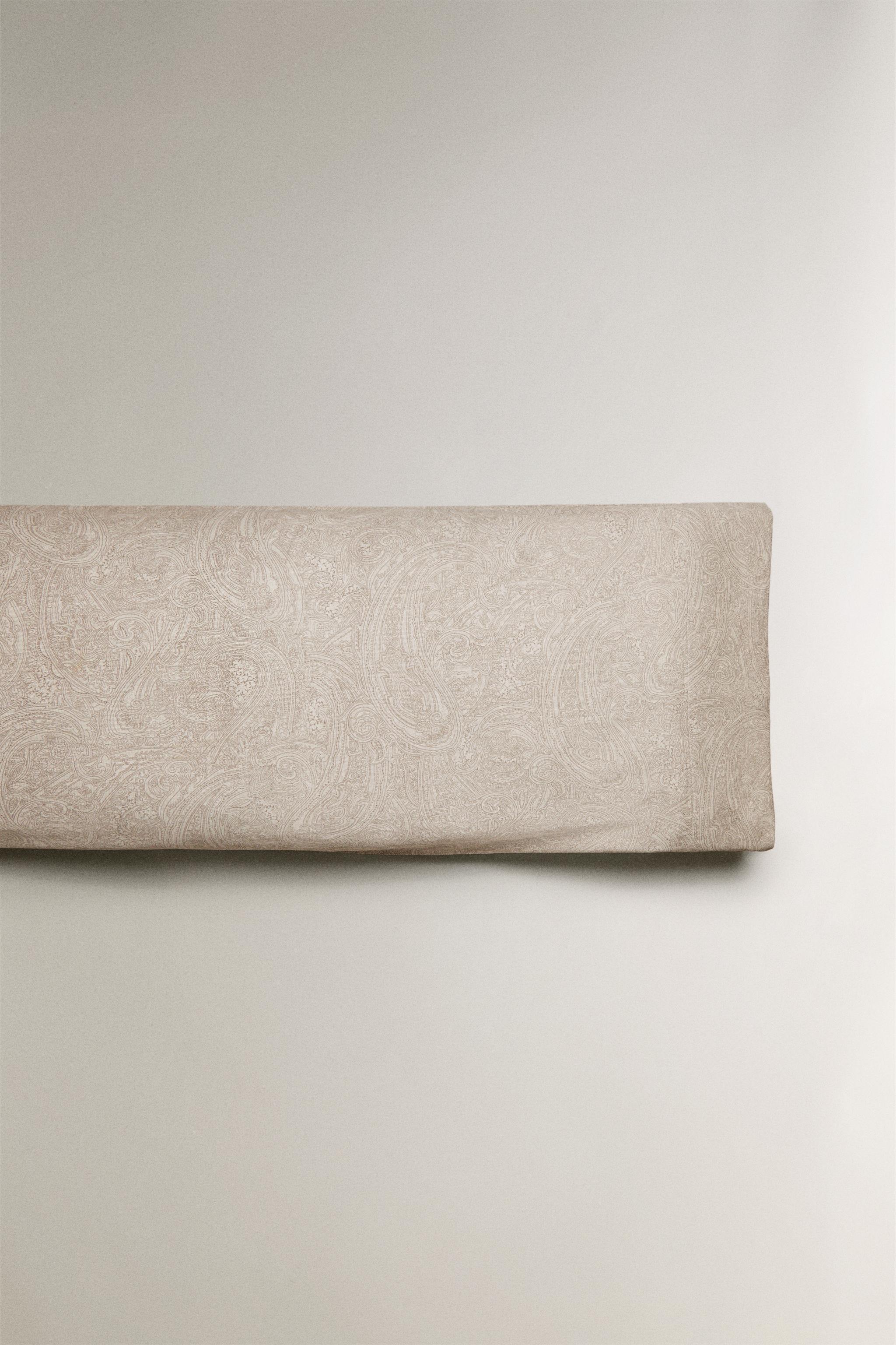 PAISLEY SATEEN PILLOWCASE