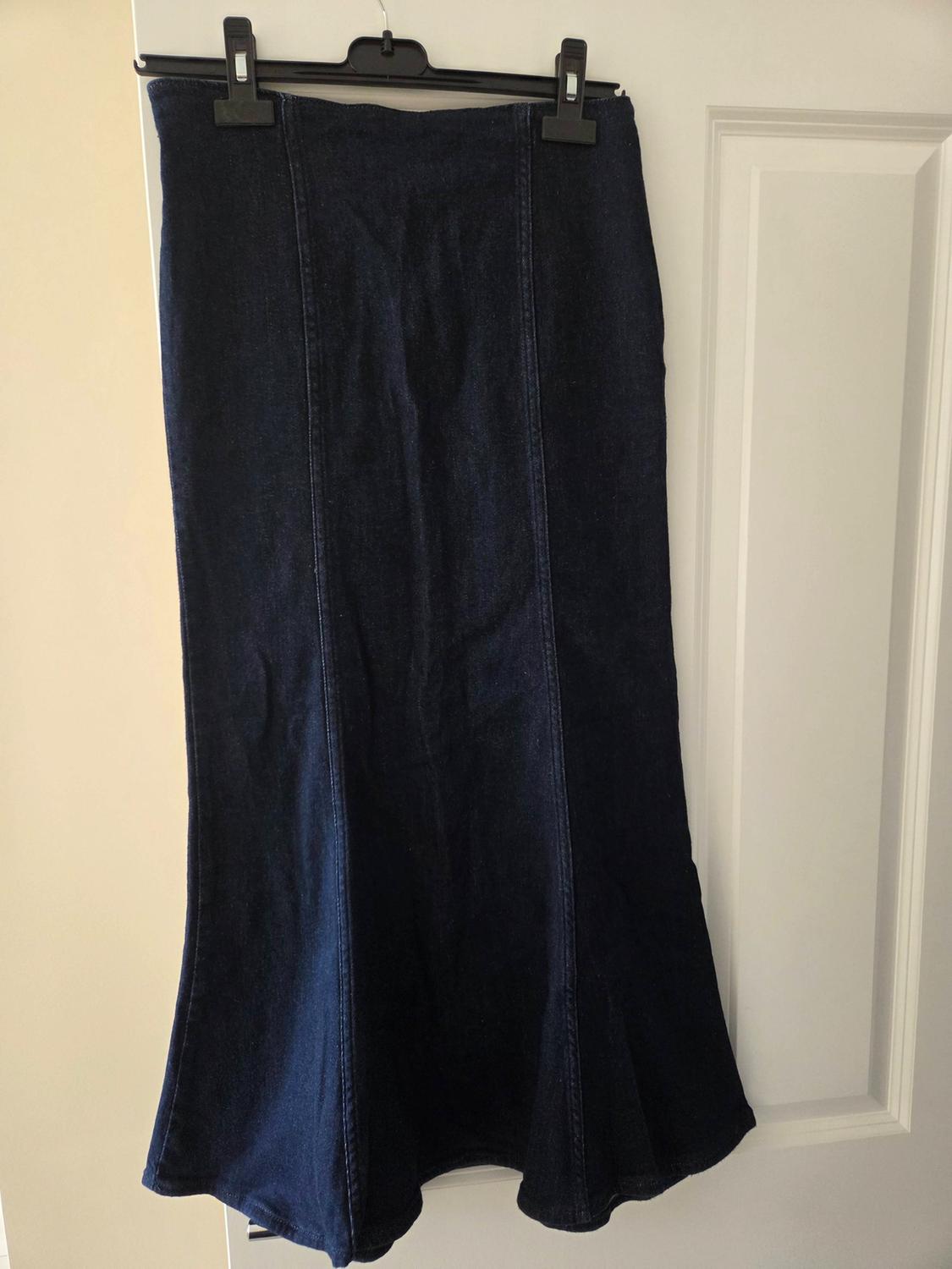 MIDI SKIRT WITH FLARED HEM - Image 2
