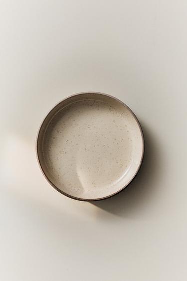 ASSIETTE CREUSE PORCELAINE BORD ANTIQUE - Écru clair de Zara - Image 5