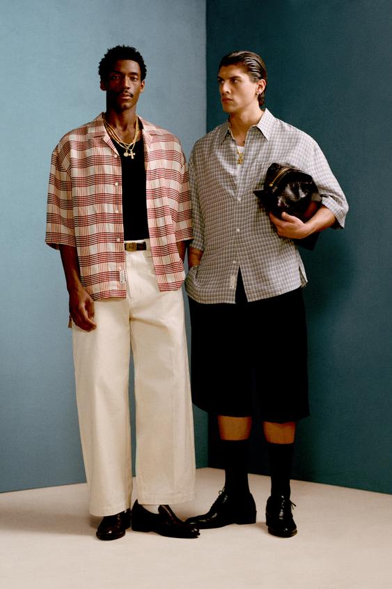 Zara — WILLY CHAVARRIA X ZARA PLAID OVERSIZED SHIRT