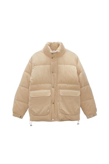 CORDUROY PUFFER JACKET