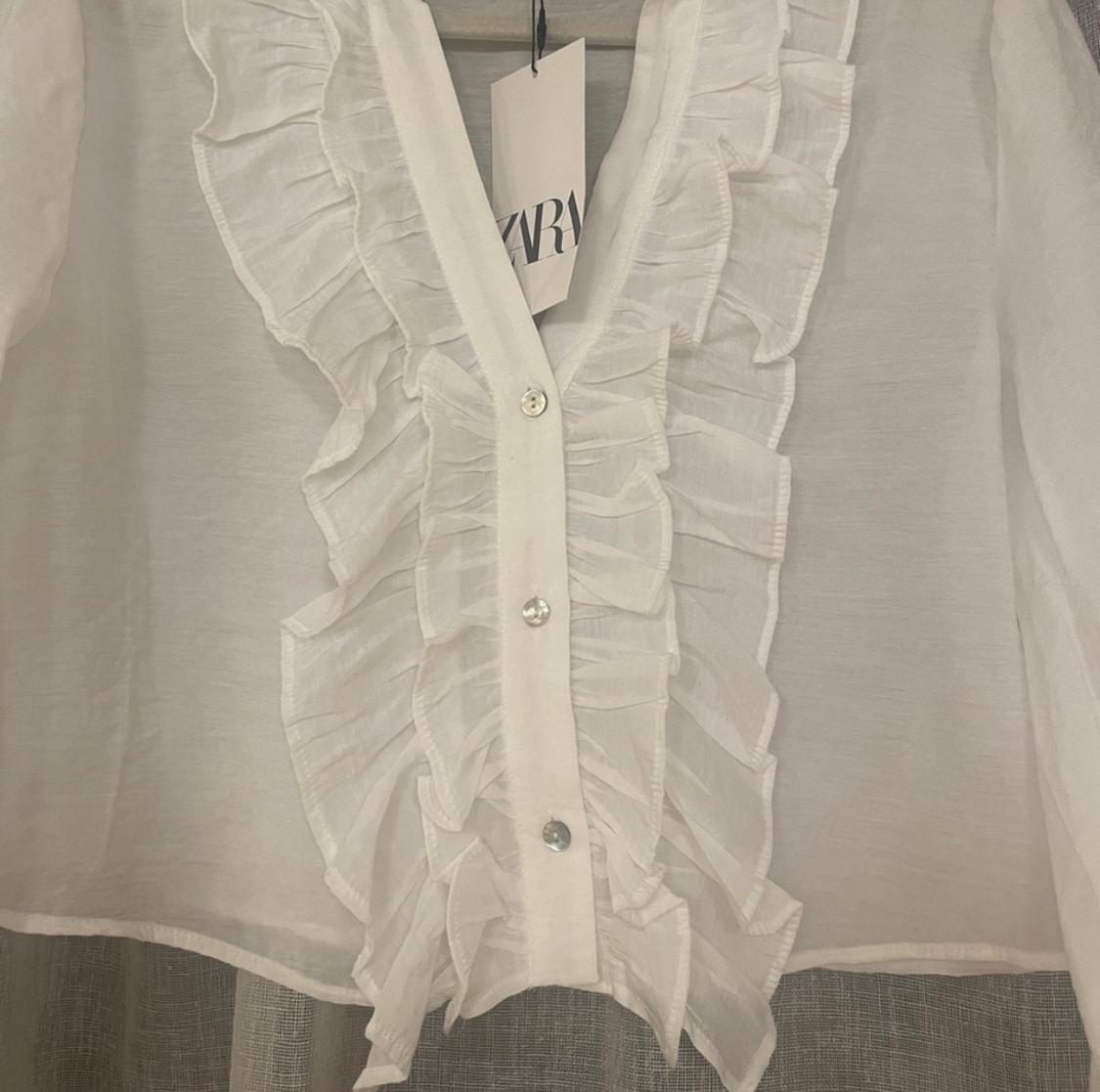 RUFFLED BOHO TOP - Image 3