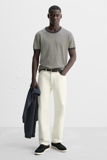 MOCASSINS EN CUIR CASUAL - Noir de Zara - Image 1