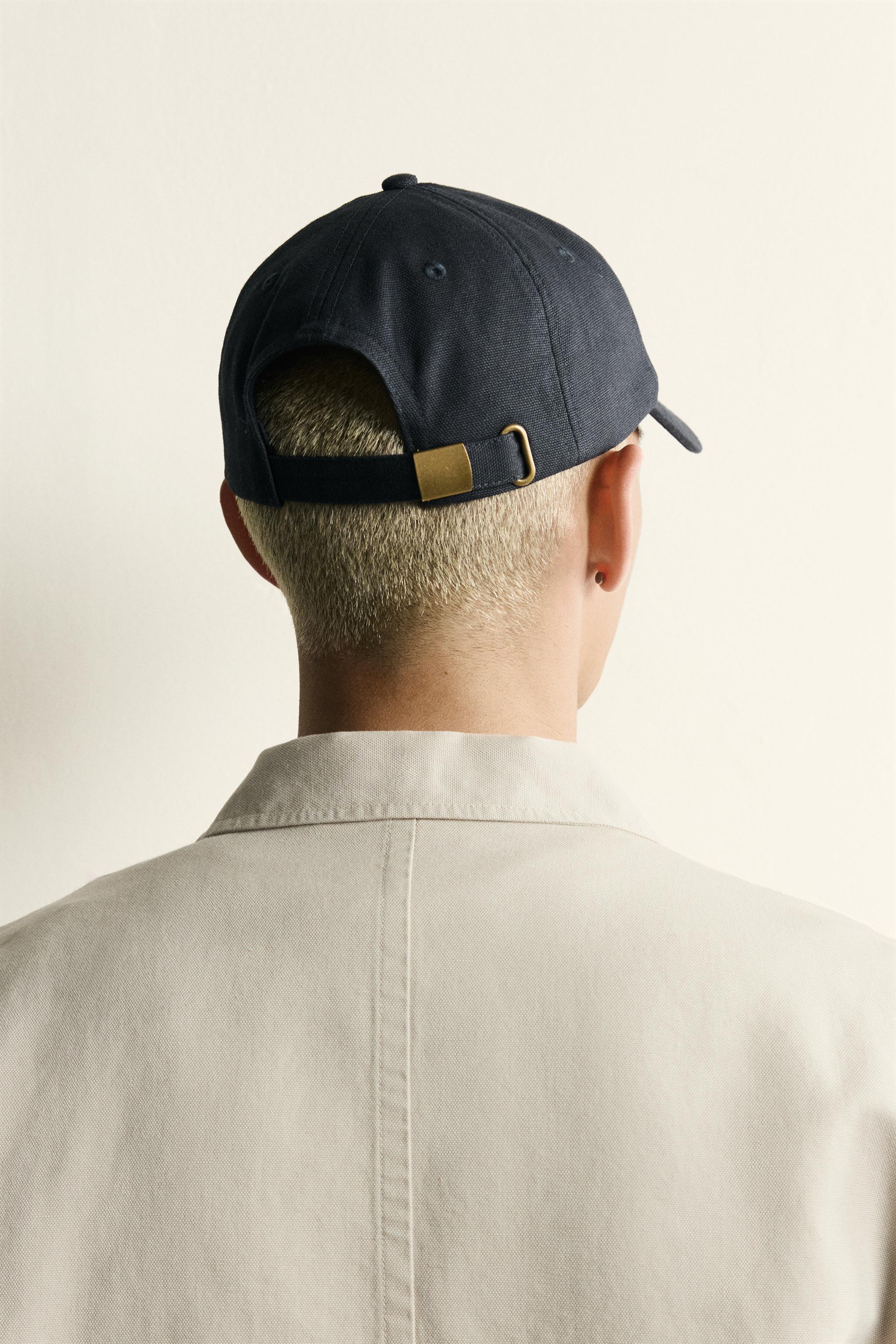 JEEP® テキスト刺繍キャップ - ネイビーブルー | ZARA Japan / 日本
