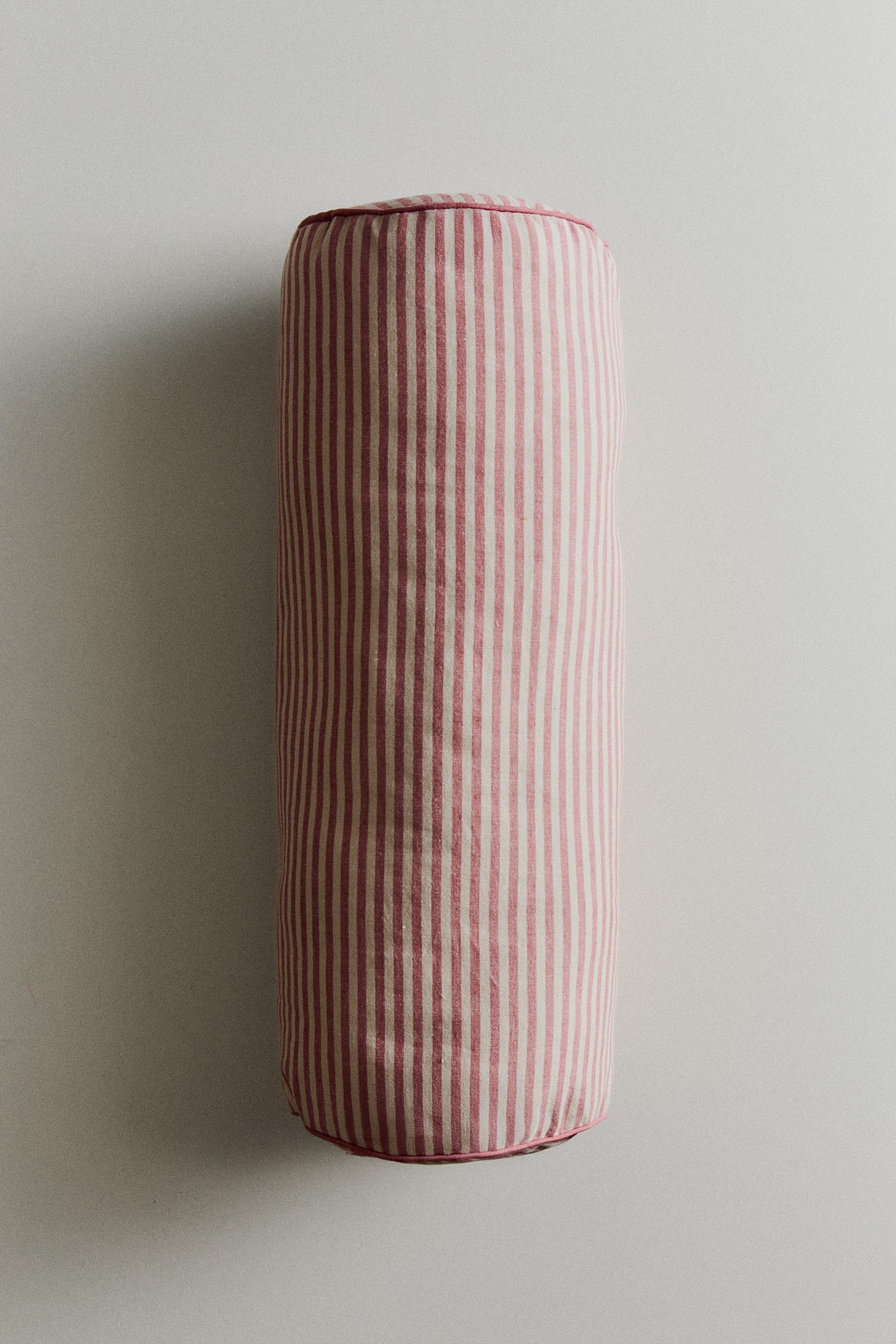STRIPED BOLSTER PILLOW