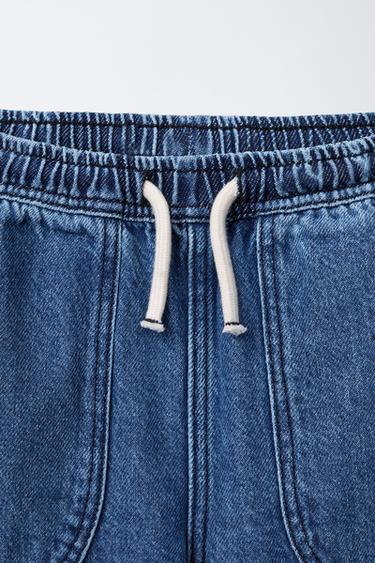 BAGGY DENIM TROUSERS - Blue by Zara - Image 2