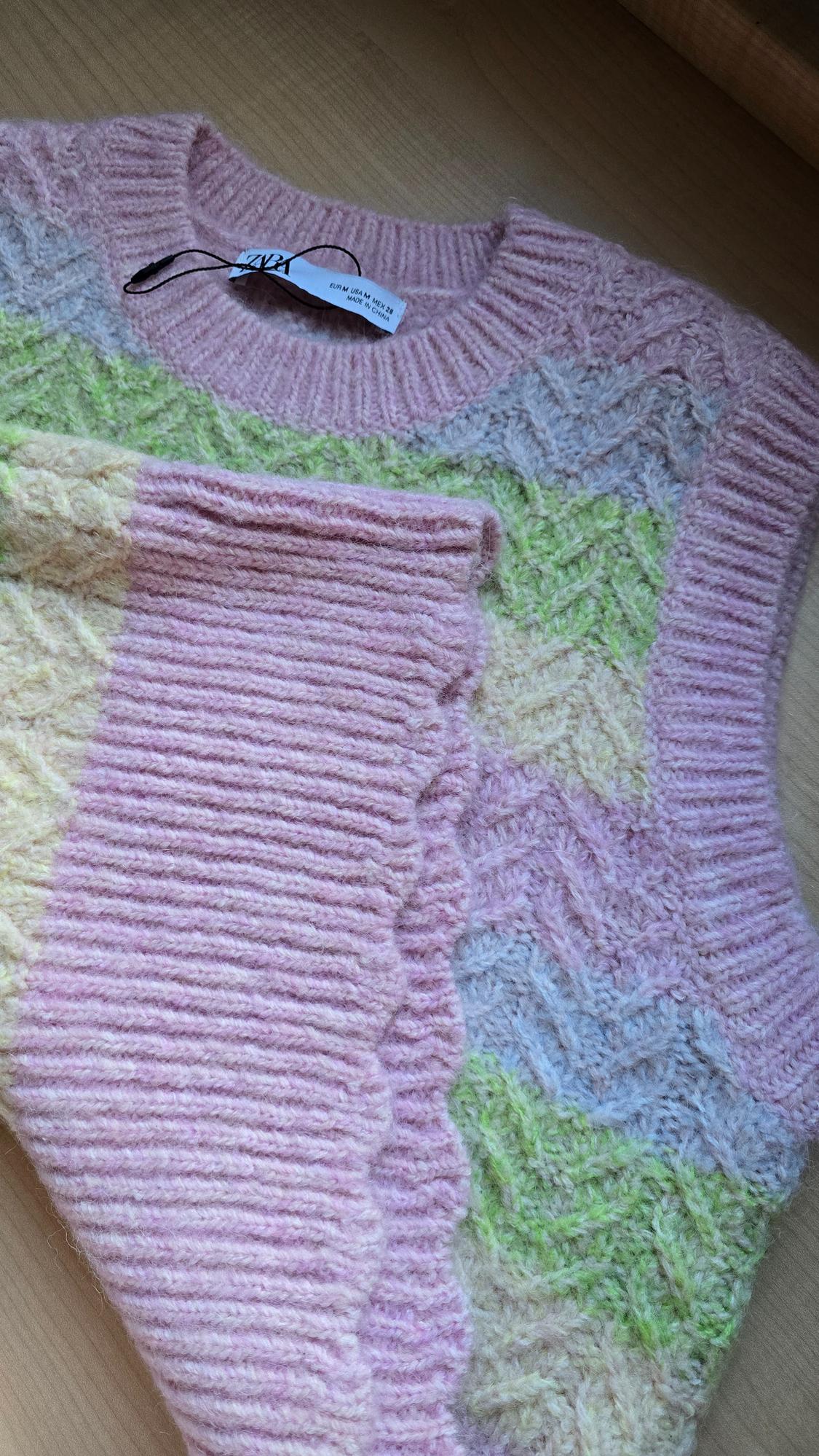 STRIPED KNIT VEST - Image 4