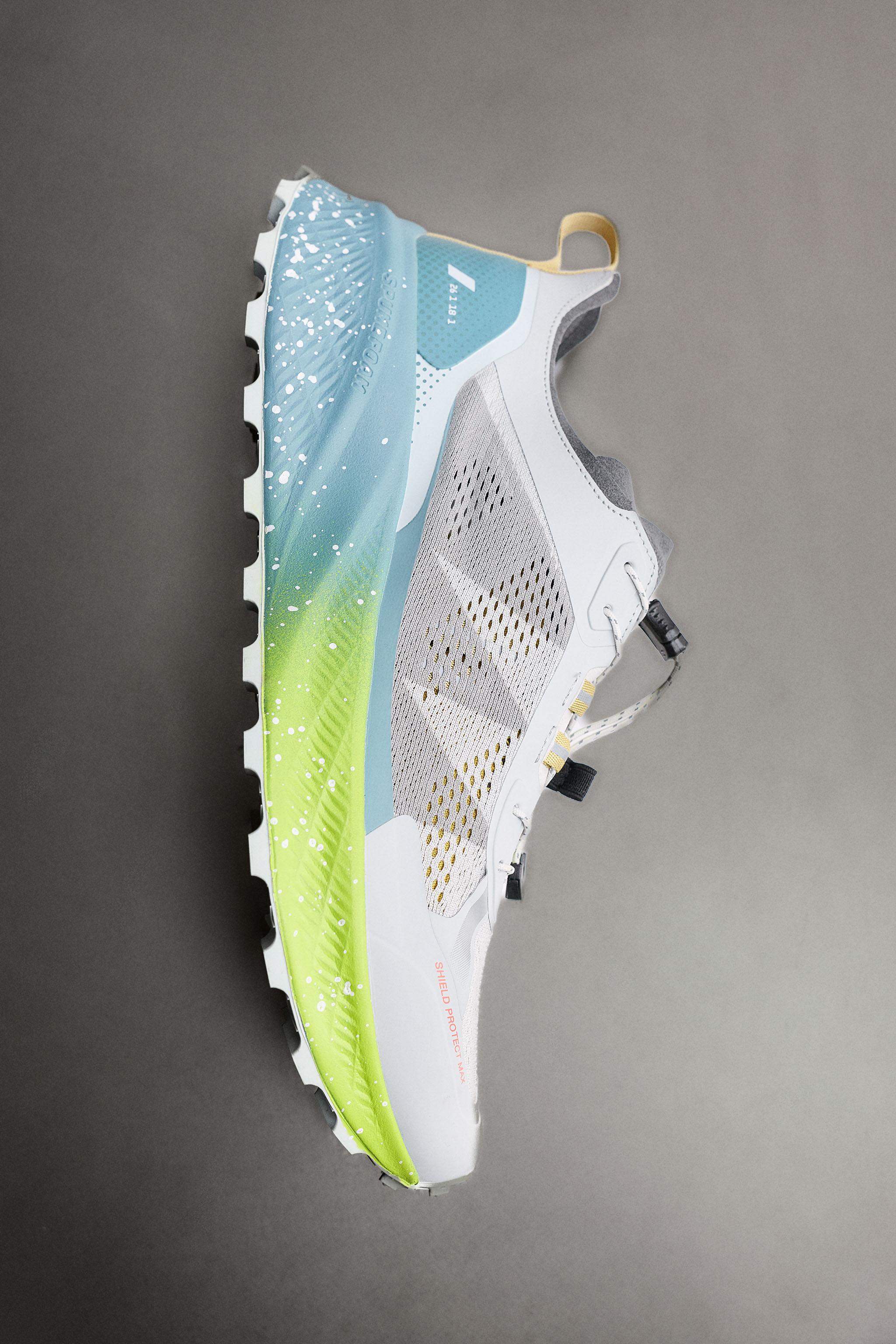 【らん】 Zara Man Running Trainers Olive Green Sneakers Athletic