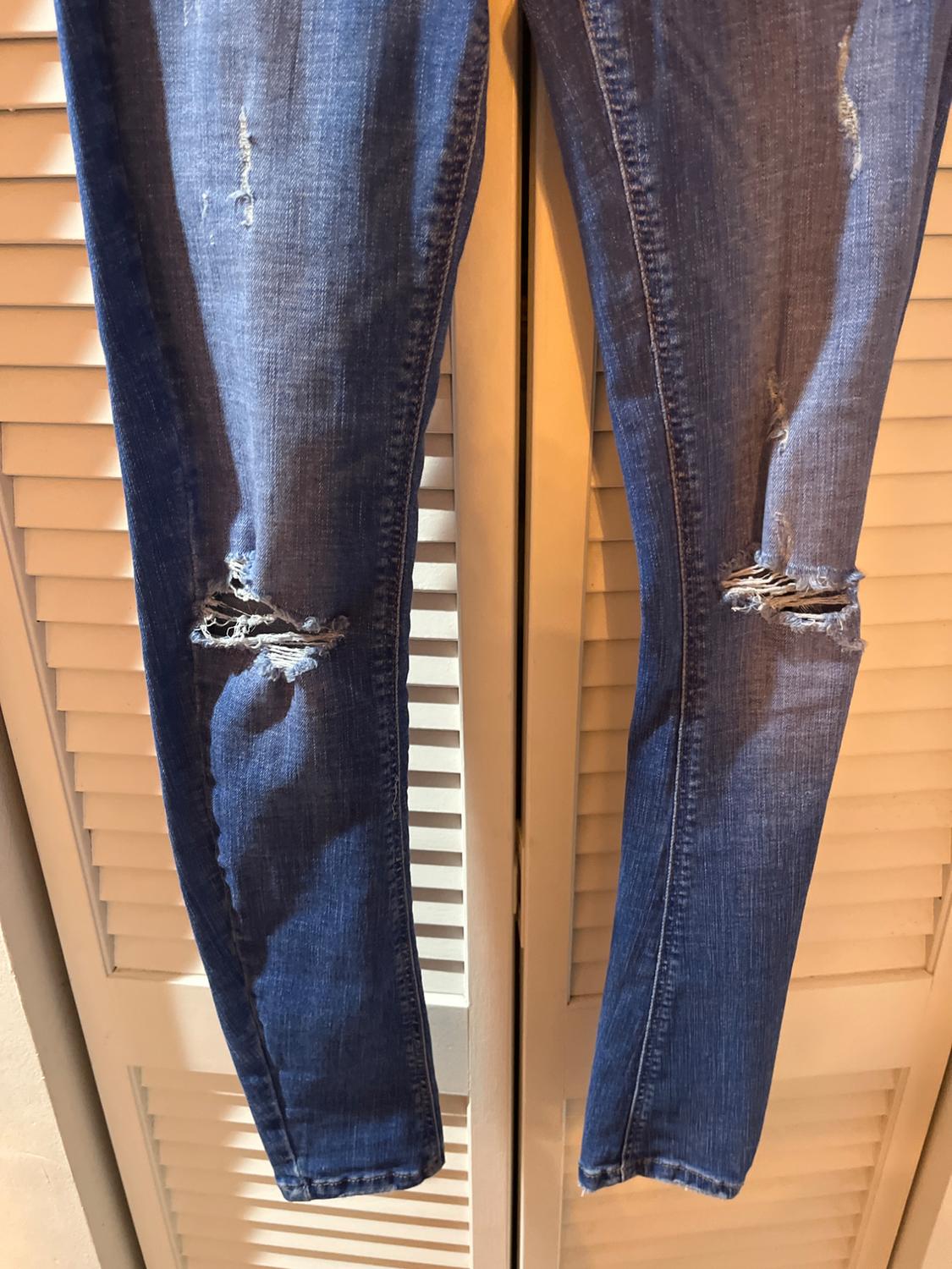SKINNY BLUE JEANS - Image 3