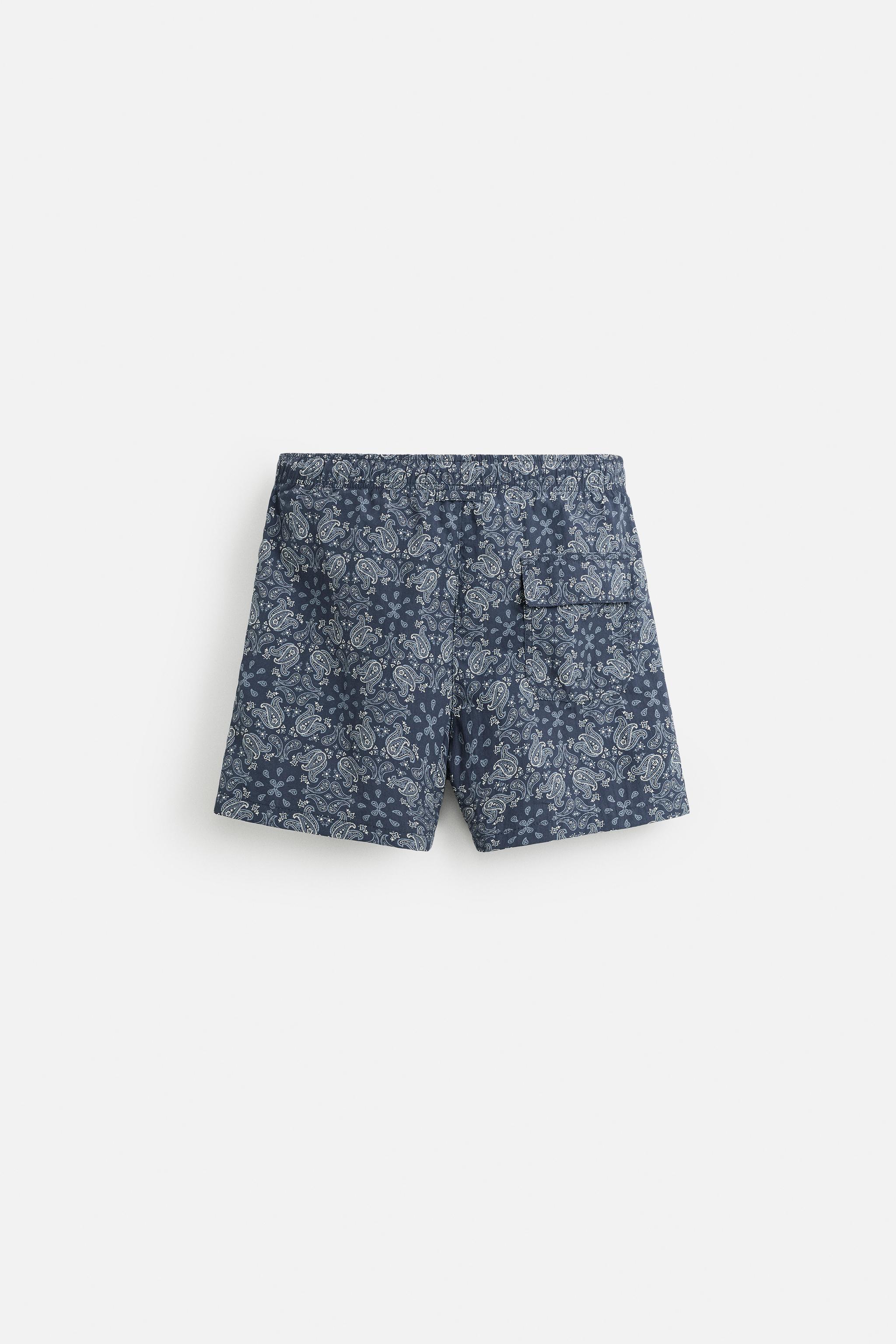 MAILLOT DE BAIN MOYEN IMPRIMÉ PAISLEY
