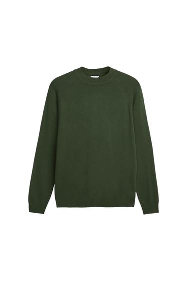 HIGH NECK BASIC SWEATER