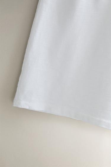 SHORT COTON - Blanc de Zara - Image 2