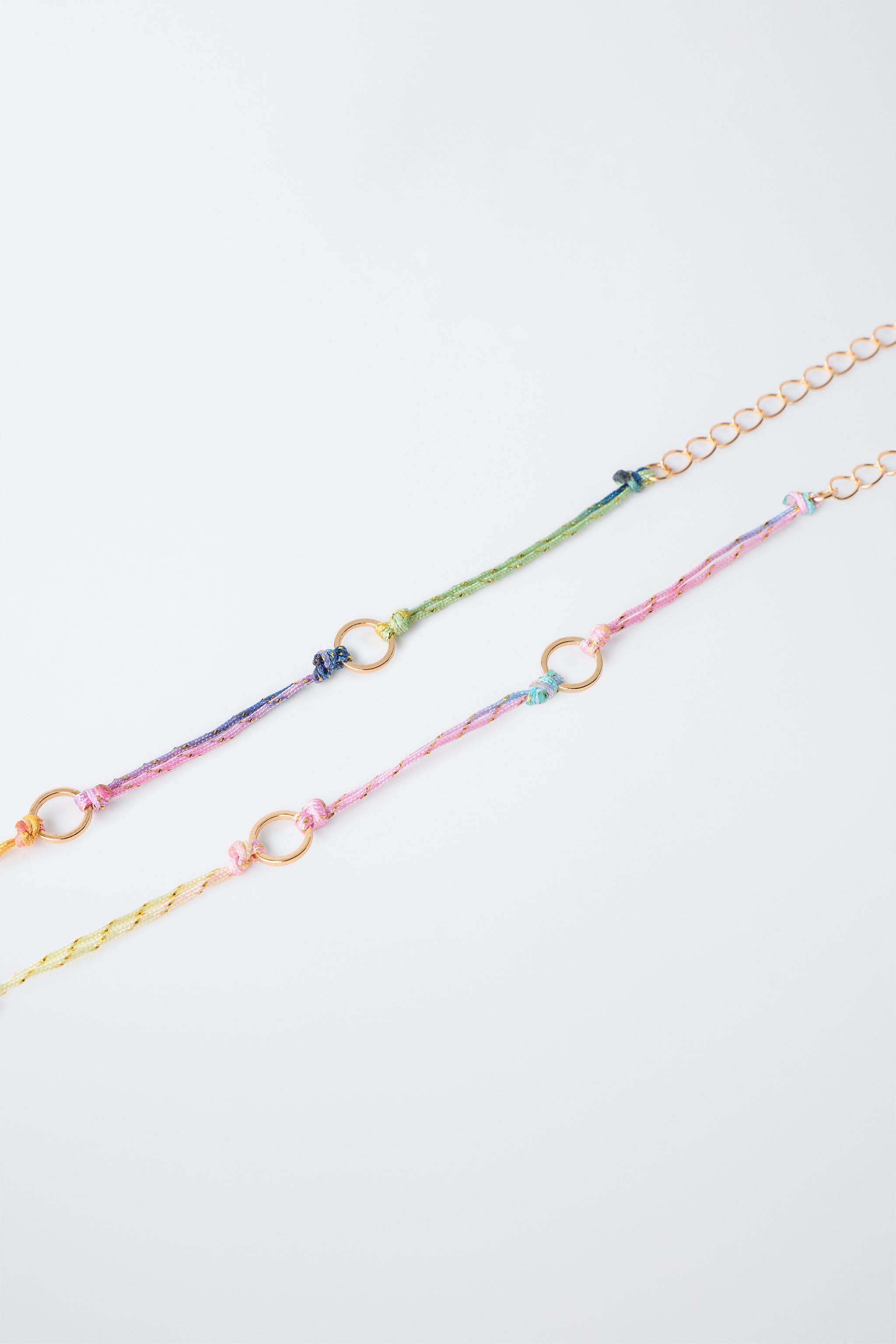 TWO-PACK OF INTERCHANGEABLE CHARM BRACELETS
