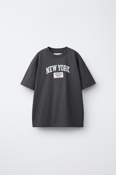 JOGGING T-SHIRT - Dark anthracite by Zara - Image 0