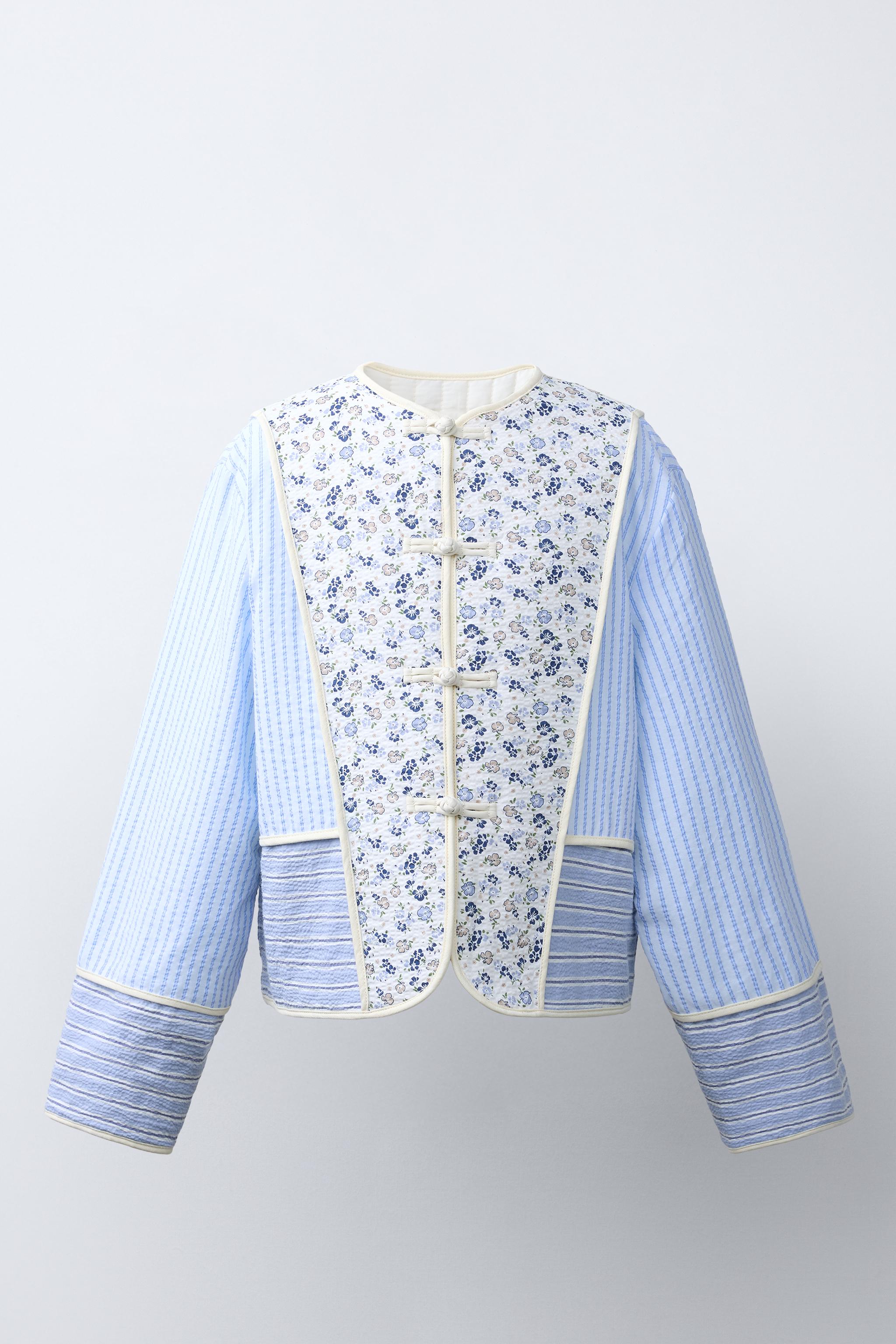 VESTE REMBOURRÉE PATCHWORK
