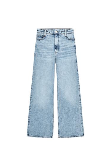 ZW COLLECTION HIGH-WAISTED PALAZZO JEANS