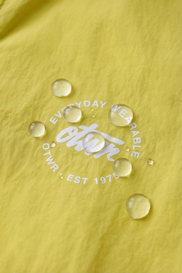 LIGHTWEIGHT WATER-REPELLENT JACKET - Lime by Zara - Image 9