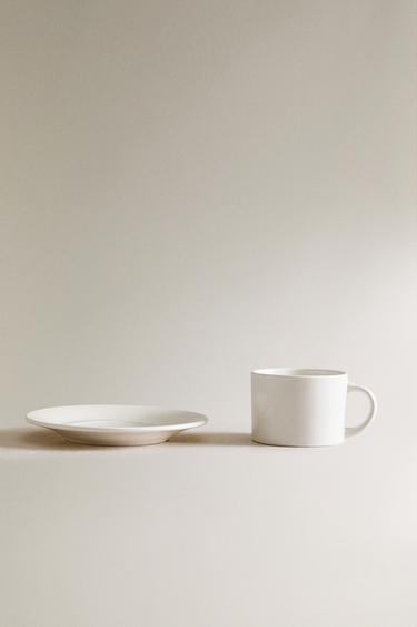 TASSE À THÉ GRÈS - Blanc de Zara - Image 4