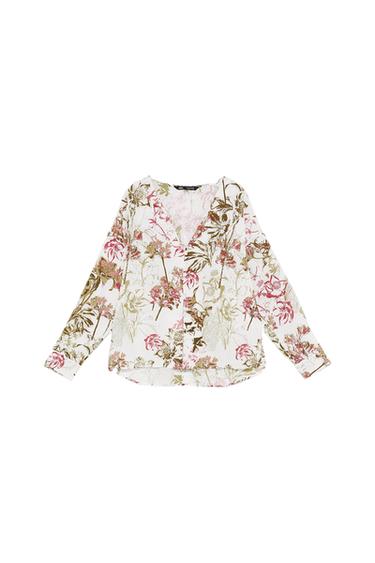 PRINTED BLOUSE