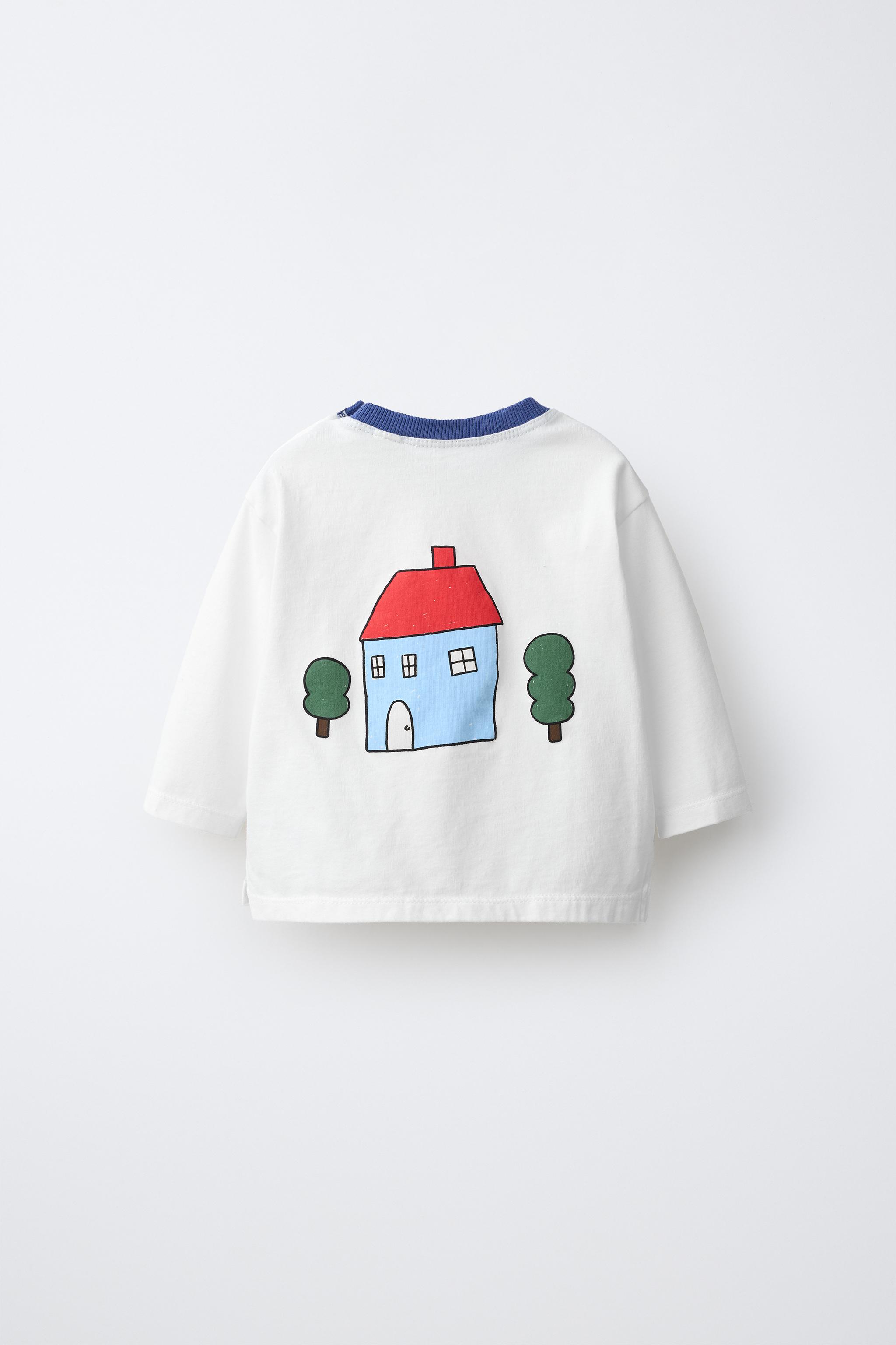 T-SHIRT IMPRIMÉ PETITE MAISON
