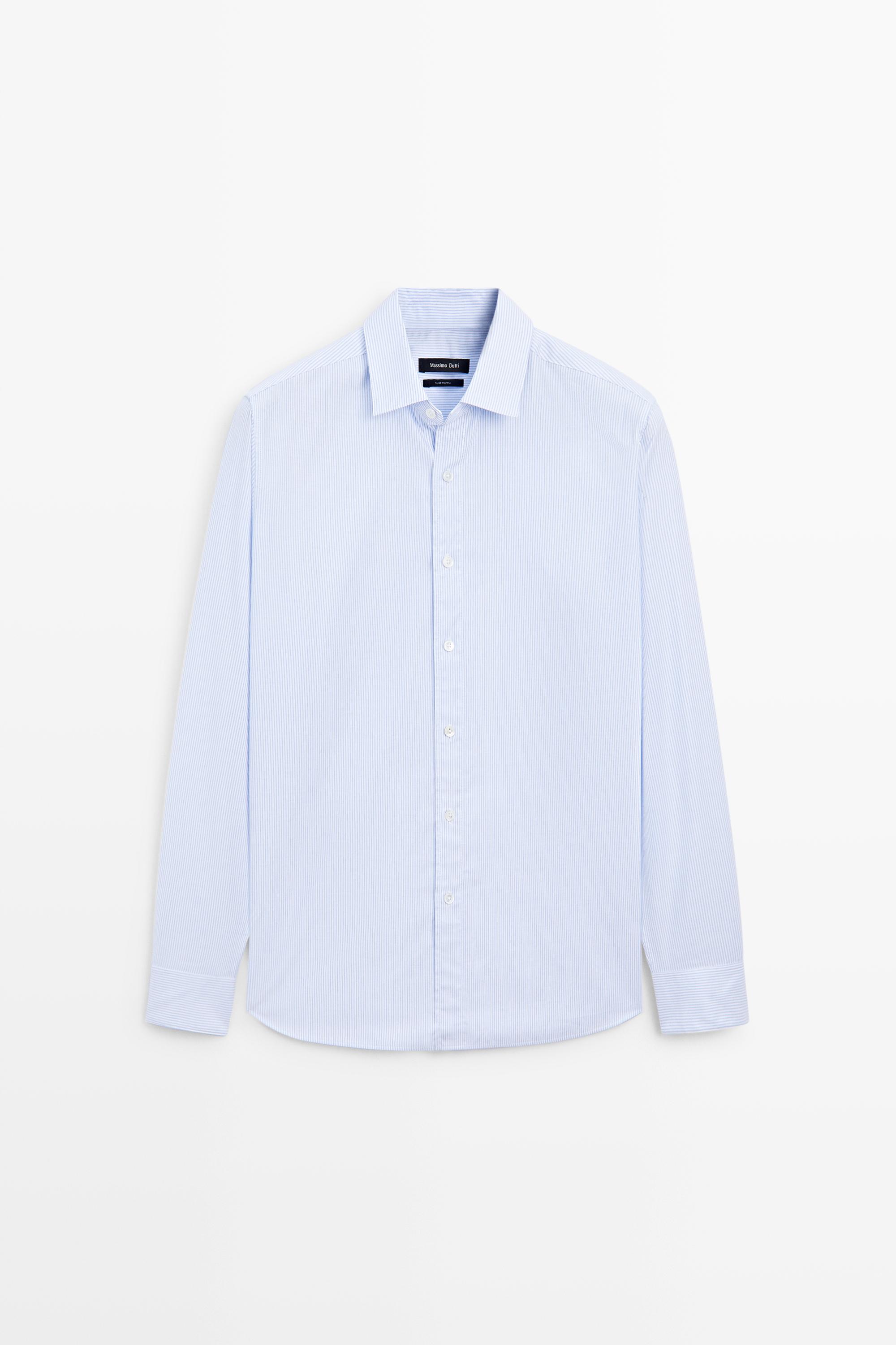 Chemise regular fit milleraies
