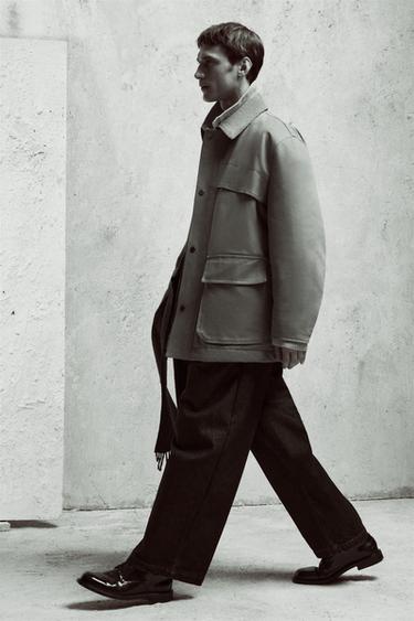 STEPPPARKA MIT TASCHEN - Olivgrün von Zara