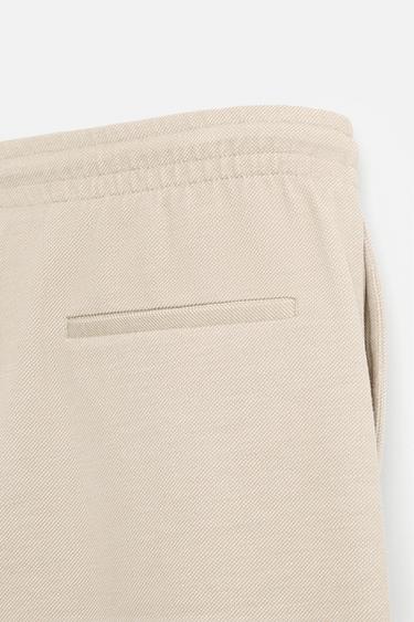 PANTALON TAILLE JOGGER EASY CARE - Sable de Zara - Image 8