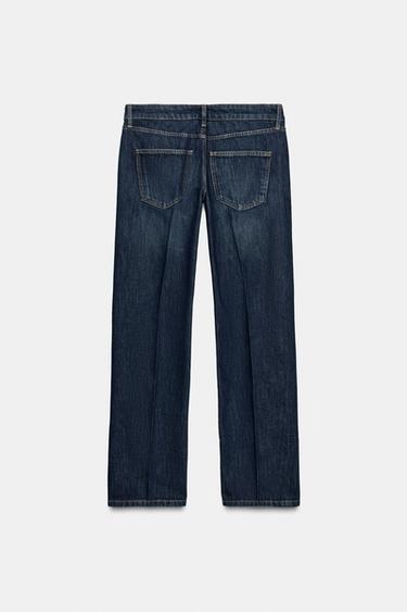 JEANS ZW COLLECTION RECTOS TIRO BAJO - Azul de Zara