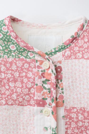 BLOUSON REMBOURRÉ PATCHWORK - Multicolore de Zara - Image 2