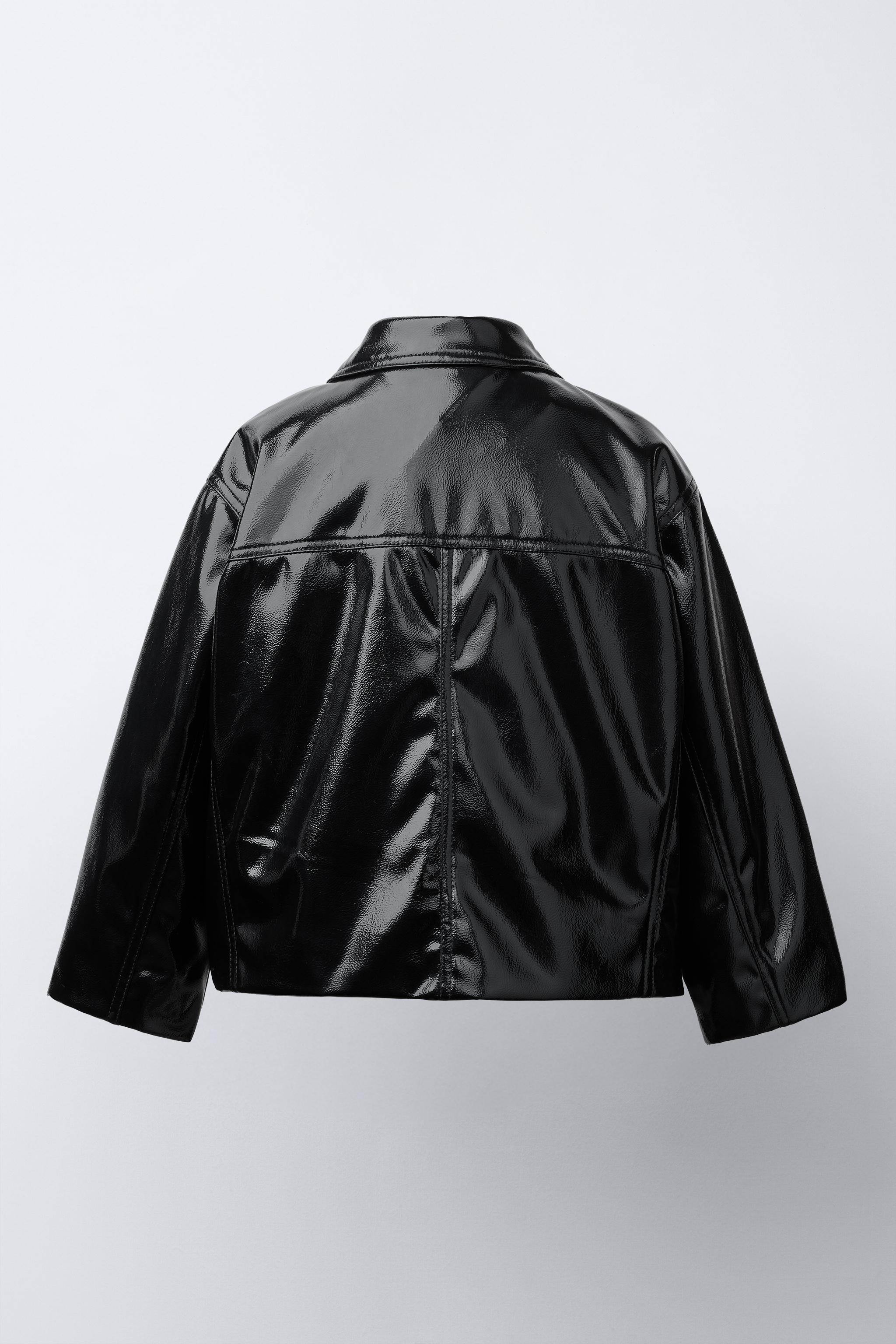 FAUX LEATHER JACKET - Black | ZARA United States