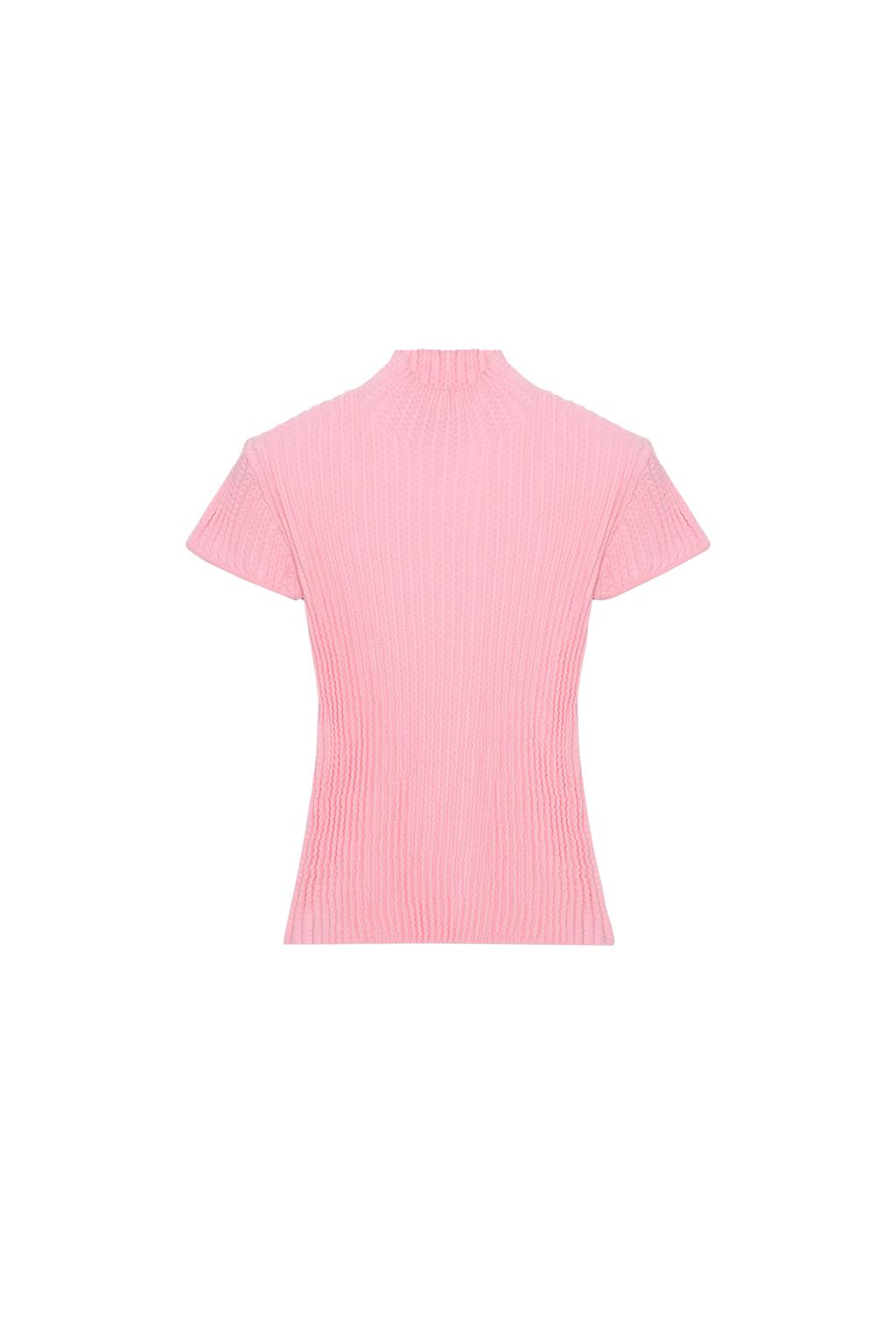 TEXTURED KNIT TOP - image 3