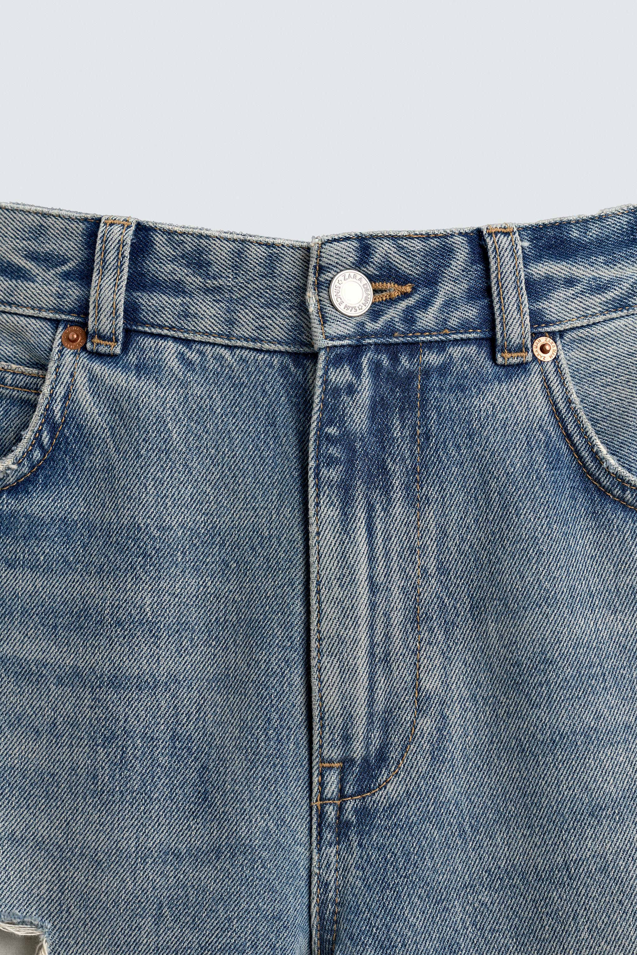 ダメージ加工フレアフィットジーンズ HARRY LAMBERT FOR ZARA X