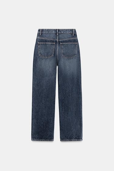 JEAN TRF MOM FIT TAILLE HAUTE - Bleu marine de Zara - Image 7