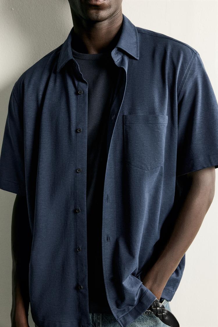 Camisa de corte regular cómoda 6