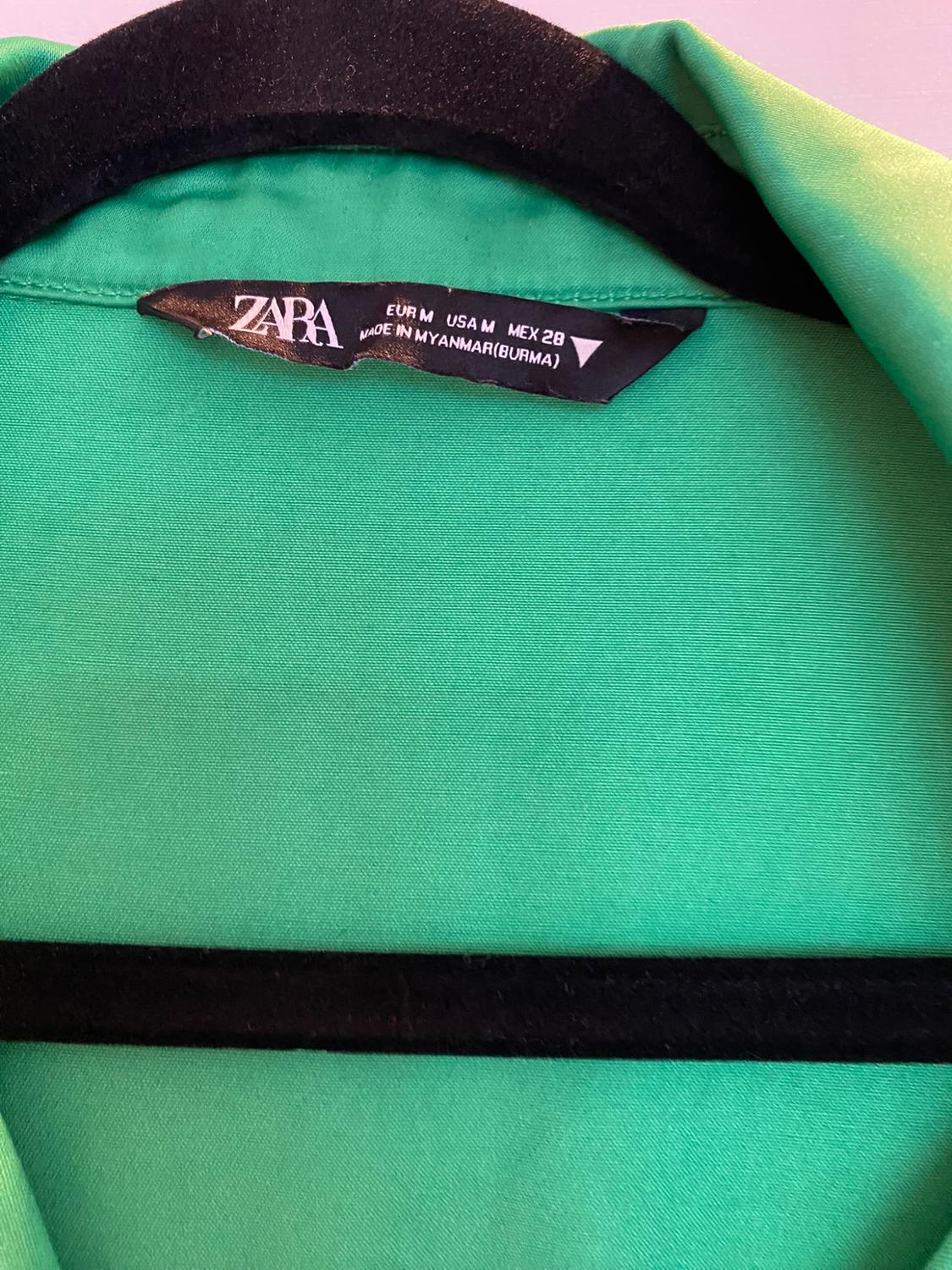OVERSIZE SATIN OVERSHIRT - Image 5
