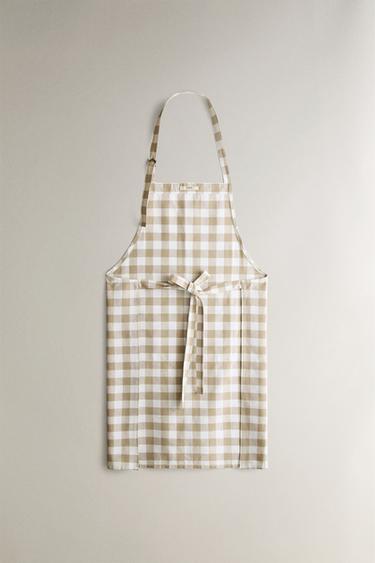 DYED THREAD APRON - Beige by Zara - Image 3