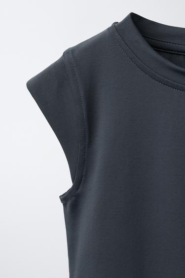 POLYAMIDE BODYSUIT - Navy blue by Zara - Image 2