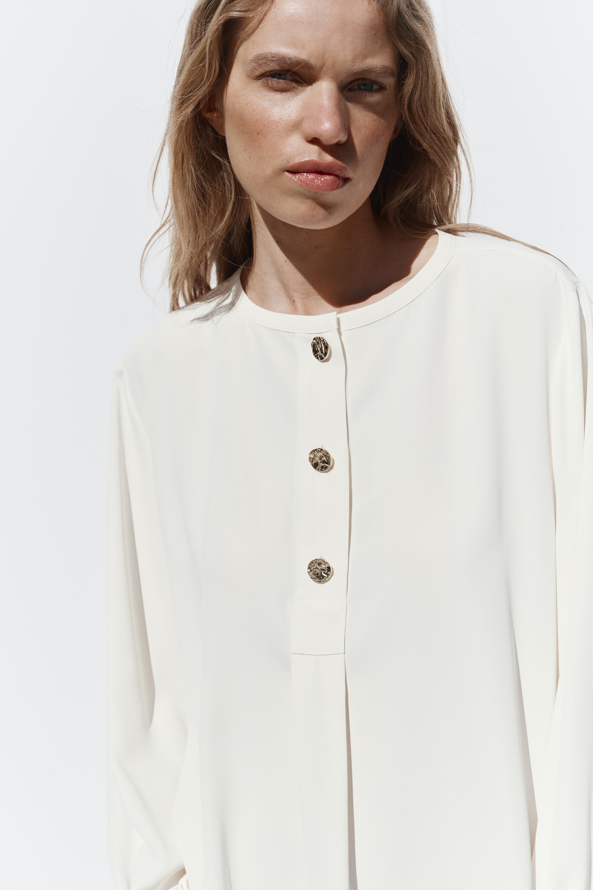 ホワイトブラウス – レディース | ZARA 日本
