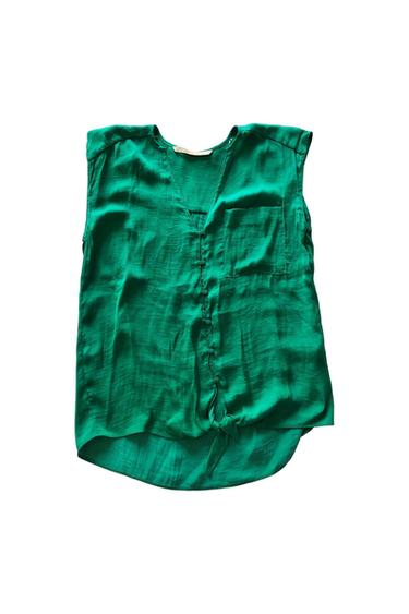 GREEN BLOUSE