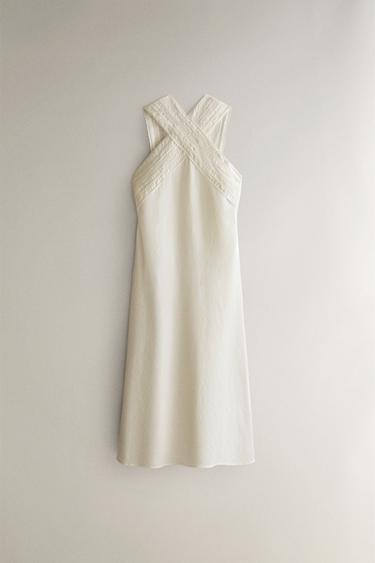 Zara LACE NIGHTGOWN - Ecru