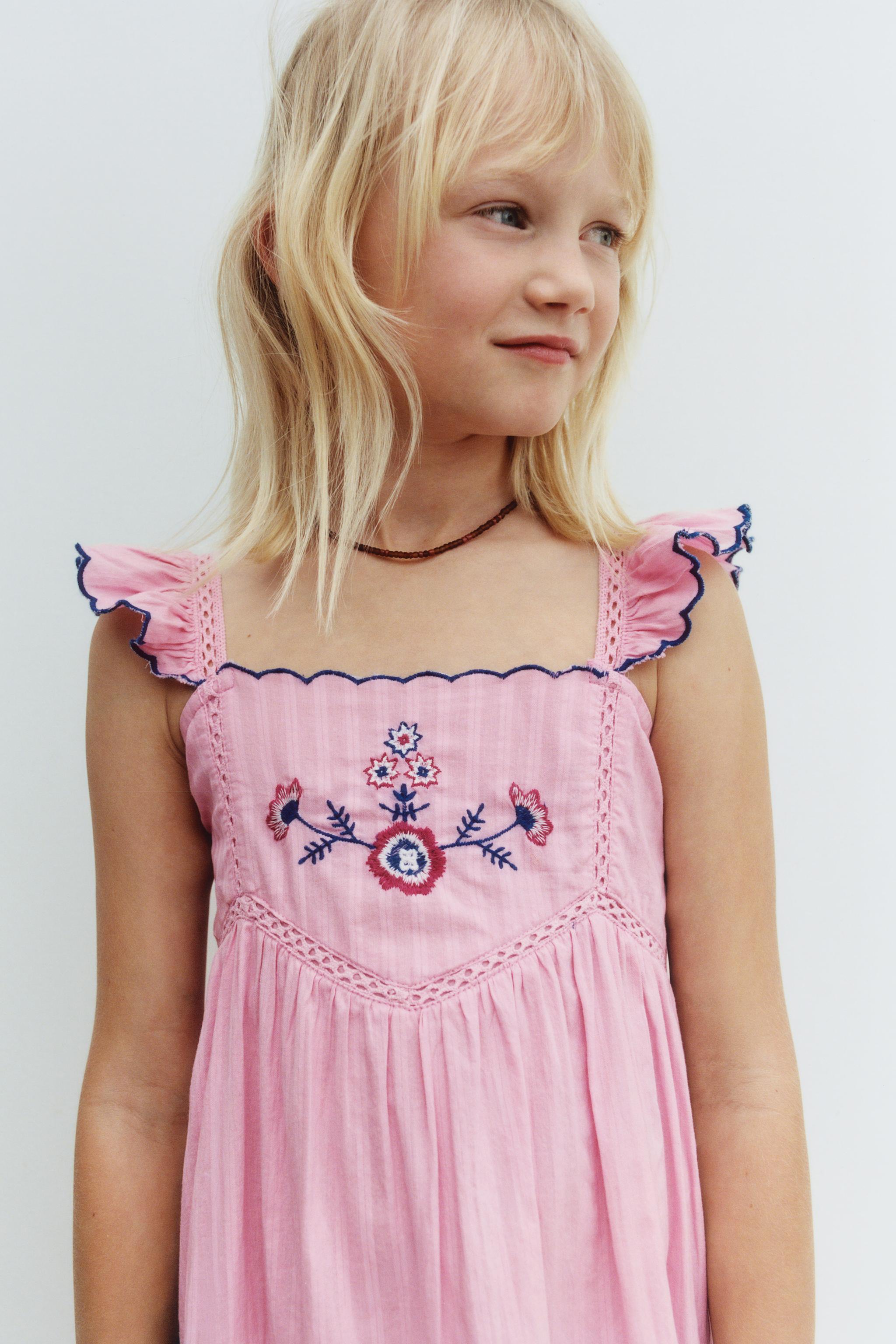 EMBROIDERED DRESS
