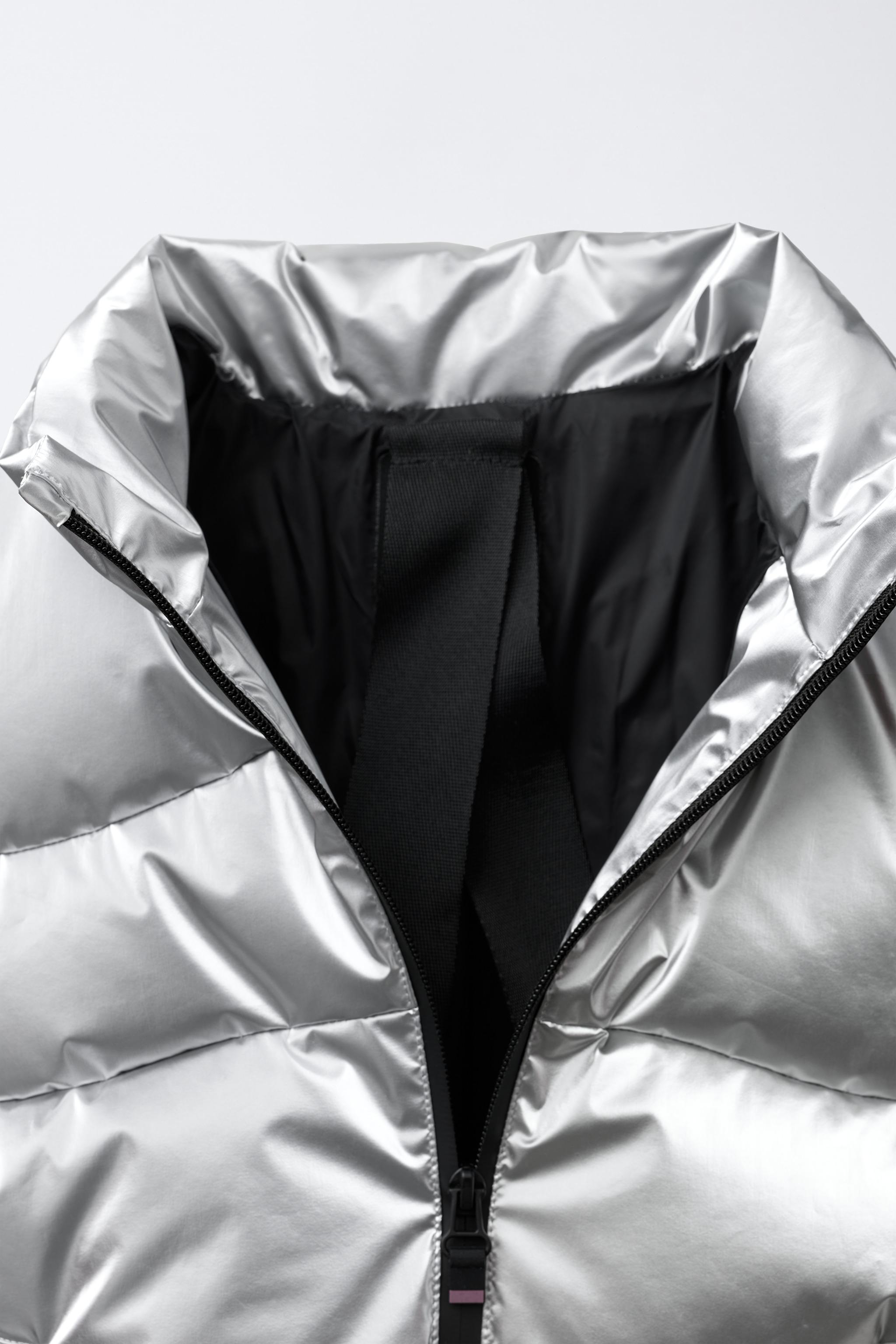 DOUDOUNE 80% DUVET ET 20% PLUME ONDULÉE WATER RESISTANT COUPE-VENT SYSTÈME RECCO® COLLECTION SKI